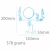 Modelcraft PCL2228 Helping Hands & Glass Magnifier